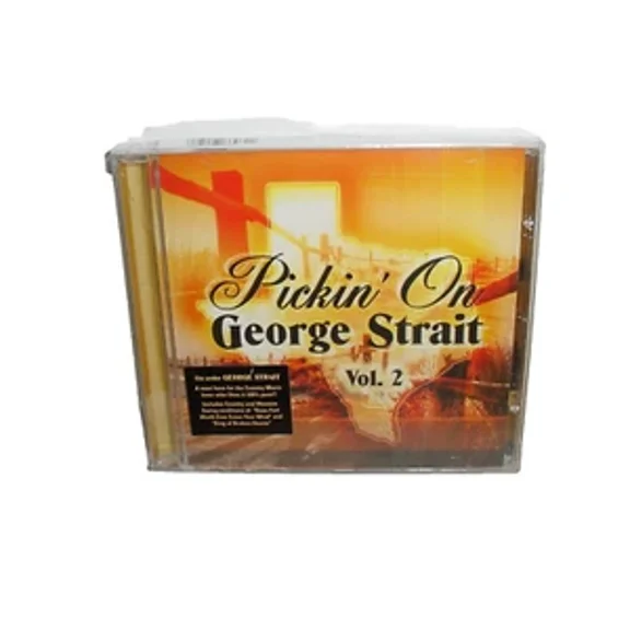 Viva - Pickin' On George Strait Volume 2 Cd Back Of Case Has Crack