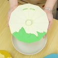 thumbnail image 4 of Riguas Bowl Lid Food Fresh-keeping Cover Universal Good Seal Leakproof Reusable Heat Cold Resistant Food Grade No Odor Reusable Pot Hat, 4 of 7