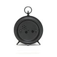 thumbnail image 2 of Crosley Metal Bronze Retro Style Analog QA Alarm Clock with Quiet Sweep Movement and Faux MOP Finial, 2 of 6