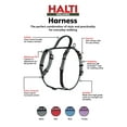 thumbnail image 2 of HALTI Nylon Dog Walking Harness, Small, Black/Grey (Chest 16" - 24"), 2 of 2