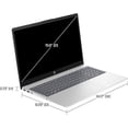 thumbnail image 3 of HP Laptop, 15.6" FHD 1920x1080 Touchscreen, 8 Cores AMD Ryzen 7 7730U ,32GB DDR4 1TB NVMe SSD,AMD Radeon Graphics ,Wi-Fi 6, Type-C, HDMI,Windows 11 Pro, 3 of 5
