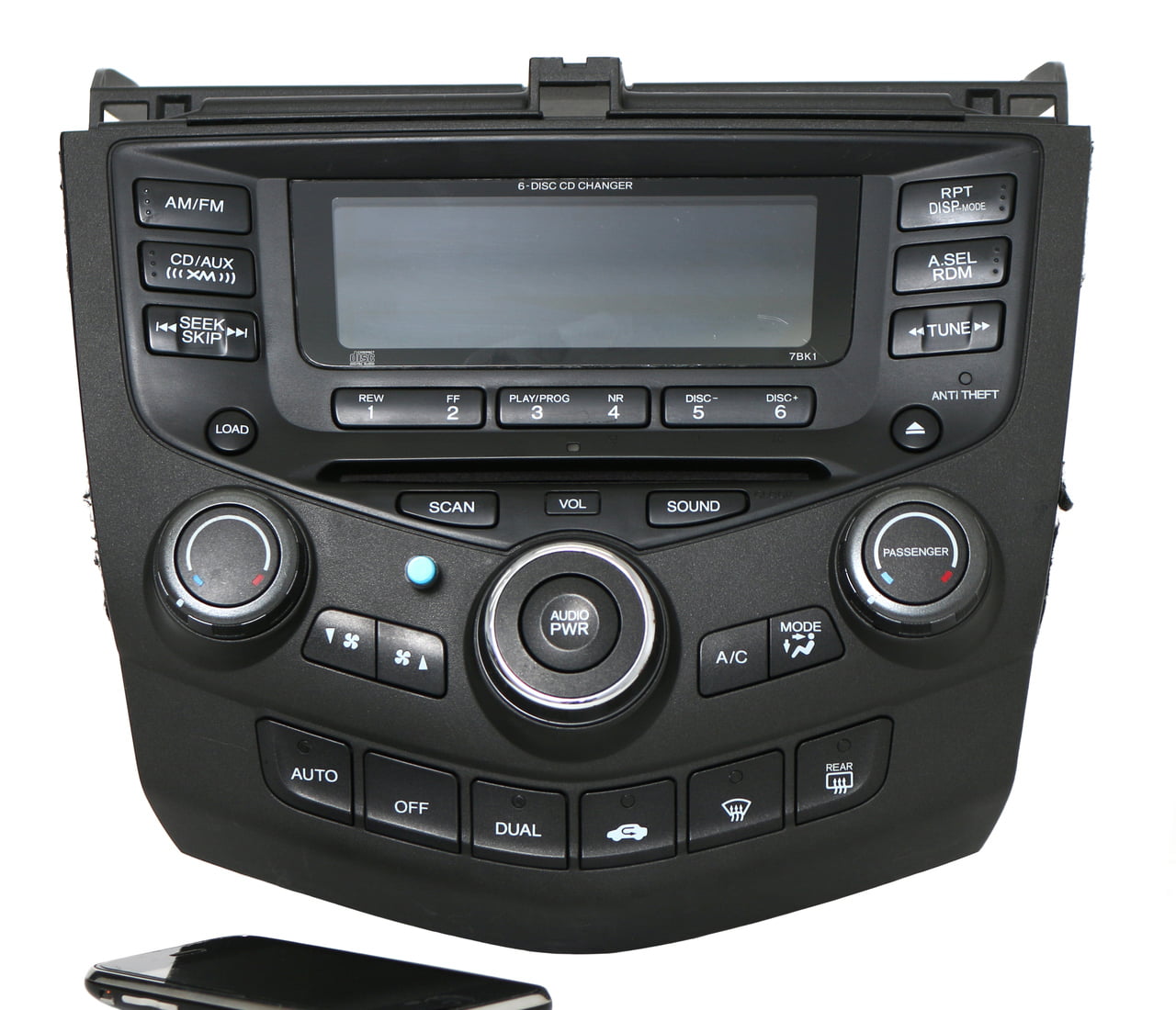 20042007 Honda Accord AM FM 6 CD Radio w Bluetooth Mod