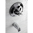 thumbnail image 4 of Kingston Brass KB3631PXTO Tub Only, Polished Chrome, 4 of 5
