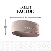 Cold Factor Reflective Vented Headband, Unisex, One Size, Pink, 2 Pack
