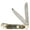 Natural Bone, variant on Twisted X Knife Stag Horn Trapper Two Blade