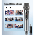 thumbnail image 5 of 2 Micrófono Inalámbrico Profesional De Karaoke Con Receptor Lab.G, Negro, 5 of 5