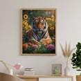 thumbnail image 6 of Diamond Art Kits for Adults, Tiger Garden Blossoms Nature Scene 5D Diamond Painting Kits for Adults Beginners, DIY Full Drill Diamond Painting, Gem Art and Crafts 12x16, 6 of 7