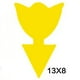 thumbnail image 2 of Trampa para moscas de la fruta trampas adhesivas para moscas de doble cara no tóxicas (mariposas) amarillo 10 Uds., 2 of 5