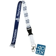 PlayStation Lanyard with Clear ID Sleeve and Keychain
