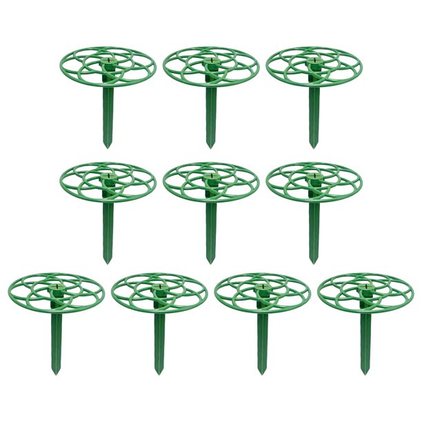 10 piezas de anillos para sujetar plantas, rejillas de crecimiento, decoración, suministros versátiles Pequeño