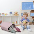 thumbnail image 2 of XUANGUO - Cesta de cuerda de algod&oacute;n para ropa sucia para ni&ntilde;as y ni&ntilde;os, cesta de almacenamiento tejida para sala de estar, habitaci&oacute;n de las ni&ntilde;, 2 of 7