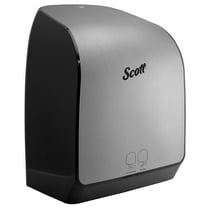 Scott Pro 35609 Automatic Hard Roll Towel Dispenser Stainless (Black/Silver)