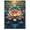 Multicolor-C, variant on Mosaflar Sunflower Diamond Art Painting Kits,Art Craft Kits,Full Round Drill,Home Wall and Relaxing 12"×16"