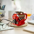 thumbnail image 5 of V8 Engine Mug under $5! Xqxayjr V8 Engine Mug Stainless Steel,Resin Liner Coffee Cup,Mechanical Engine Design,Personalized Mug,Car Enthusiast Gift,Punk Style Cup,Gift for Men,Dad Gift,Automotive, 5 of 6