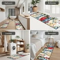 thumbnail image 5 of Pioneer Flower Floral Print Pattern Kitchen Rugs Sets Of 3,Kitchen Runner Rugs Non Skid Washable,Decorative Kitchen Floor Mats for Kitchen,Sink,Laundry,17"x30"+ 17"x47" + 17"x59", 5 of 6