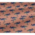 thumbnail image 5 of oneOone Viscose Jersey Fabric Heron Block Print Sewing Fabric BTY 60 Inch Wide, 5 of 5