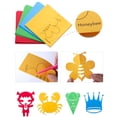 thumbnail image 3 of Kids Paper Craft Kit Fashion Paper-Cut DIY Handmade Kit with Safety Scissors, 3 of 10