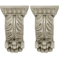 thumbnail image 2 of MERIVILLE Chatecu Drapery Sconce, Corbel Bracket, Drapery Scarf Swags, Wall Décor, Cottage, 2Pcs, 2 of 5