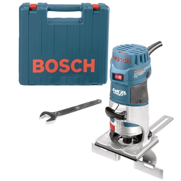 Restored Bosch PR20EVSK-RT 1 HP Colt Variable Speed Electronic Palm Router Kit (Refurbished)