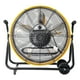 thumbnail image 4 of iLiving Ventilador de piso de barril de alta velocidad oscilante interno orbital de 24 pulgadas y 3 velocidades para oficina, taller de automóviles, garaje, taller, almacén, 7800 CFM, amarillo, 4 of 5