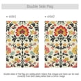 thumbnail image 4 of Yayeee Garden Flag 12" x 18" Double Sided Outdoor Yard Lawn Holiday Decorations, Beige Floral, 4 of 6