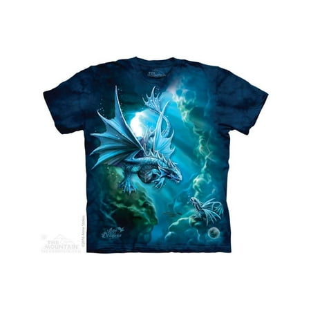 The Mountain SEA DRAGON Blue Adult Unisex T-Shirt