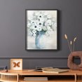thumbnail image 6 of White Anemone Bouquet Framed Print in Black Solid Wood 22 x 28 Framed Print, 6 of 6