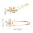 thumbnail image 4 of broches de perlas para suéter, chal, alfiler de seguridad, accesorios de ropa, 4 of 8