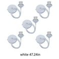 thumbnail image 2 of Monstrate Soporte de lámpara colgante de techo ajustable para oficina en casa, Base de luz colgante para sala de estar, accesorios de iluminación de Iluminación novedosa Blanco 1.2 m Monstrate HA071363-04B, 2 of 6