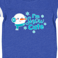 thumbnail image 4 of Inktastic I'm Snow Cute with Snowman and Snowflakes Christmas Boys or Girls Baby Bodysuit, 4 of 5