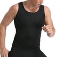 thumbnail image 4 of Men's Compression Shirt Slimming Body Shaper Vest Workout Tank Tops Abs Abdomen Undershirts, 4 of 6