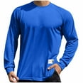 thumbnail image 2 of Abomasnow Men's Long Sleeve Shirts UPF 50+ UV Sun Protection Athletic Shirts for Hiking Running Workout Rash Guard, 2 of 5