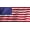 American Flag, variant on WIRESTER 6.3" x 8.6" Reuseable Washable Polyester Cotton Mask Cover Protection For Adult, Flower & Turtles