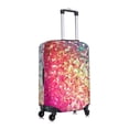 thumbnail image 3 of Disketp Purple Sparkling Elastic Travel Luggage Cover Travel Suitcase Protective Cover For Trunk Case Apply To 18''-32'' Suitcase Cover (Luggage not included)-Medium, 3 of 9