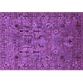 thumbnail image 1 of Ahgly Company Indoor Rectangle Oriental Purple Industrial Area Rugs, 2' x 5', 1 of 4