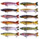 thumbnail image 5 of Cebo de múltiples secciones Luya, pez de 12,8 cm y 18 g, cebo duro de simulación, microobjeto, cebo falso para cazón Luya, pesca en el mar, 5 of 6