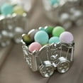 thumbnail image 5 of Efavormart 12 Pack | Silver Chariot Party Favor Gift Boxes, Candy Treat Containers - 2.5"x2", 5 of 5