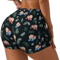 thumbnail image 2 of Fotbe Baby Sloths Seamless Shorts, Womens Workout Shorts High Waist Stretch Booty Short for Gym/Yoga/Running/Biking-XX-Large, 2 of 9