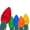 Multicolor, variant on Opticore C7 LED Multicolor Christmas Lights, C7 Christmas Lights with Shatterproof Christmas Bulbs, 25 Lights, 25’