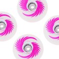 thumbnail image 3 of Ruedas De Patín En Línea De 4 Piezas Con Ruedas Iluminadas, Rueda De Repuesto De PU Con Núcleo Intermitente Para Patines, Repuestos 76mm Rosa Sunnimix Rueda de patines de ruedas iluminados, 3 of 8