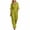 Green, variant on Costeam Womens Solid Wide Leg Jumpsuit V Neck Half Sleeve Cinched Waist Dual Side Hand Pockets Full Length Flowy Relaxed Fit Casual Fashion One Piece Trousers Outfit