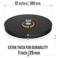 thumbnail image 3 of Aleratec 250522 12 in. Heavy Duty TV Swivel Rotating Stand, 3 of 7