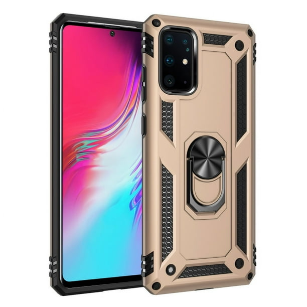 Funda de teléfono para Samsung S20 de Uso Rudo Shockproof + Cristal 9D
