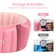 thumbnail image 4 of Bañera hinchable para bebés KENPUAZ, plegable, 82 x 57 x 28 cm, color rosa, 4 of 6