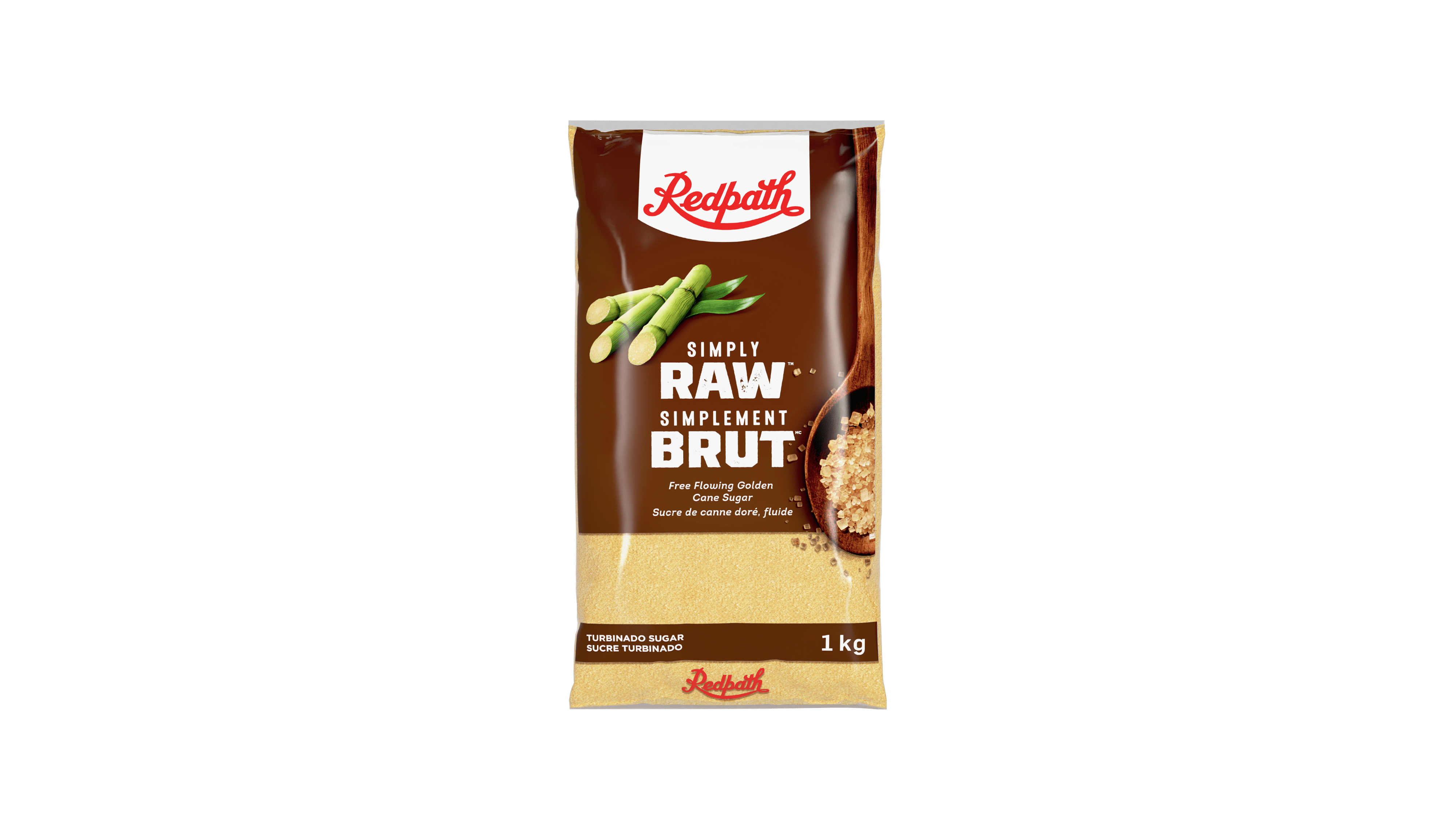 Redpath SimplyRaw Free Flowing Golden Yellow Sugar 1KG