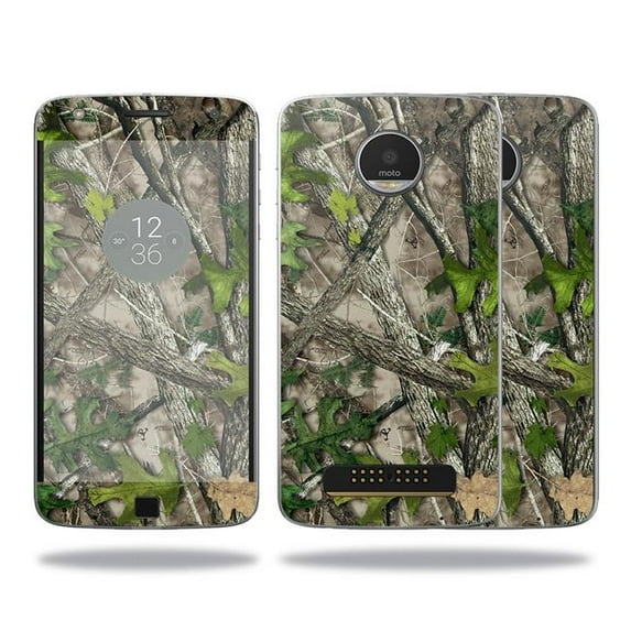 MightySkins MOMZPL-Htc Green Skin for Motorola Moto Z Play Sticker Wrap Cover Sticker - Truetimber HTC Green