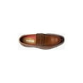 thumbnail image 5 of 25550-221 Stacy Adams Marlowe Algonquin Moc Toe Penny Slip On Cognac Leather, 5 of 8