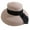 Pink, variant on Sun Hat for Women Outdoor Activities Black Ribbon Decoration Straw Hat Wide Brim Sun Cap Ladies Beach Sea