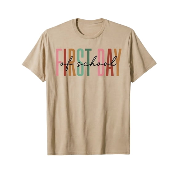 Girls Youth Graphic Tees With Prints Casual Shirts For Children Stylish Top Back To School Age 2-13