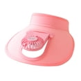 thumbnail image 4 of Sombreros de Visera Baoblaze con Ventilador Rosa Tres Configuraciones de Velocidad, 4 of 8